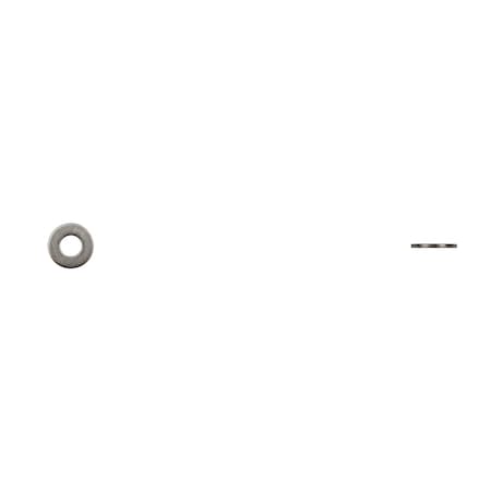 Flat Washer, Steel Plain Finish MPN:12281PK