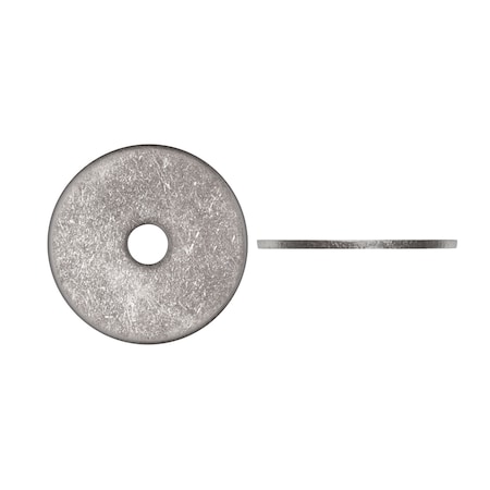 Zinc Fender Washers 1/4X1-1/2