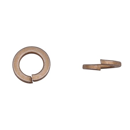 Split Lock Washer, For Screw Size 16 mm Zinc Yellow Finish MPN:14821PK