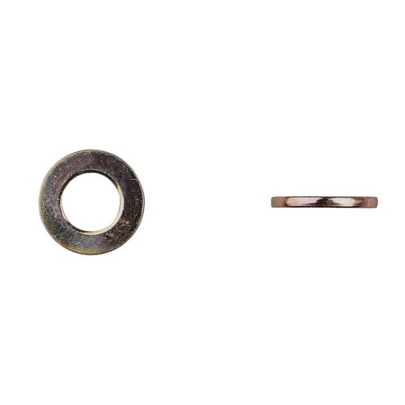 Flat Washer, For Screw Size M12 Zinc Yellow Finish MPN:14832PK