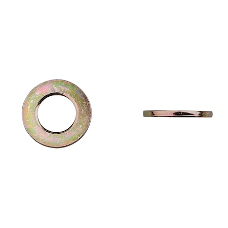 Flat Washer, For Screw Size M14 Zinc Yellow Finish MPN:14833PK