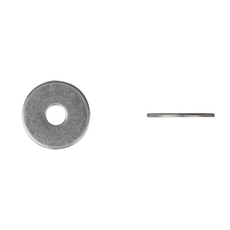 Zinc Fender Washers 1/4X1