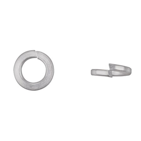 Split Lock Washer, For Screw Size 9/16 in Bright Zinc Plated Finish MPN:15774PK