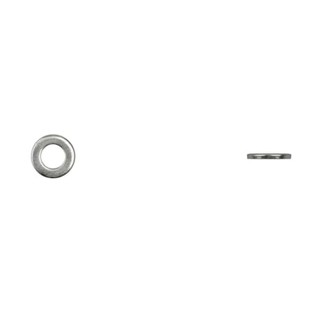 Flat Washer, For Screw Size M6 Bright Zinc Plated Finish MPN:1654PK50