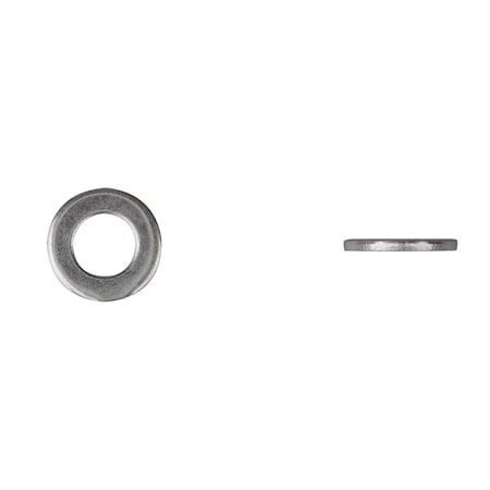 Flat Washer, For Screw Size M10 Bright Zinc Plated Finish MPN:1656PK