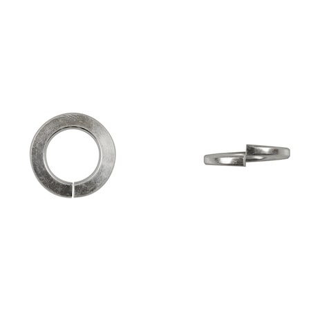Split Lock Washer, For Screw Size 14 mm Bright Zinc Plated Finish MPN:1665PK