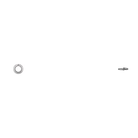 Split Lock Washer, For Screw Size #6 Bright Zinc Plated Finish MPN:17967PK200