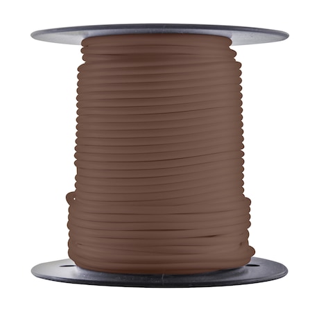 Primary Wire, 18 AWG, Copper, Brown, PVC Jacket, Stranded MPN:15404