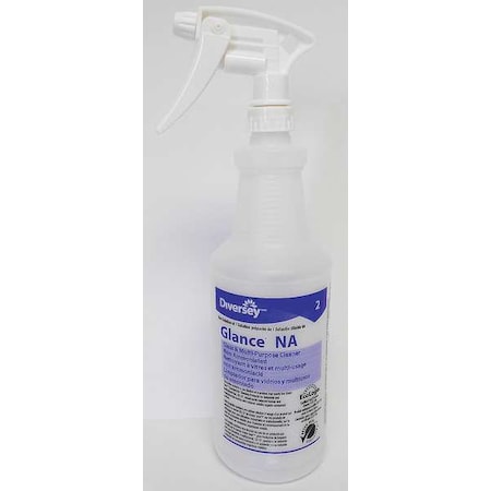 32 oz. Clear, Preprinted Trigger Spray Bottle, PK12 MPN:130250