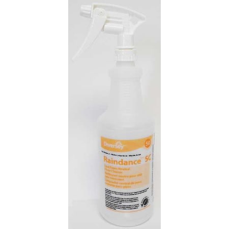 32 oz. Clear, Preprinted Trigger Spray Bottle, PK12 MPN:130270