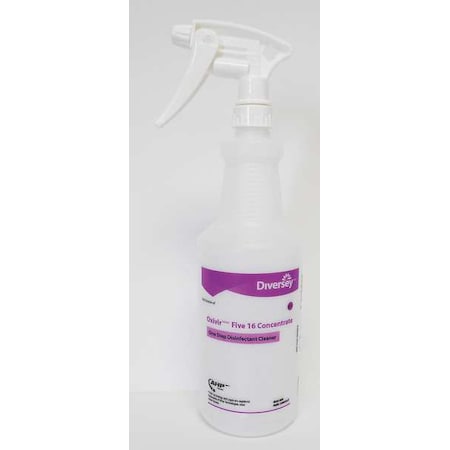 32 oz. Clear, Preprinted Trigger Spray Bottle, PK12 MPN:130272