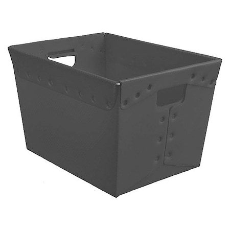 Corrugated & Nestable 18 in L x 13 in W x 12 in H, 3 PK MPN:39831L