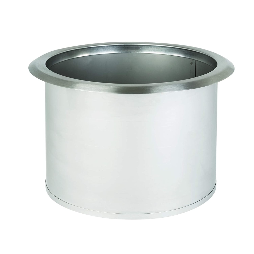 Hoffman Dispense-Rite Drop-In Trash Chute, 6inH x 7-5/8inW x 7-5/8inD, Silver MPN:TCD-2-NB