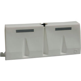 5'L Traffic Barrier Polyethylene Natural TB5-00