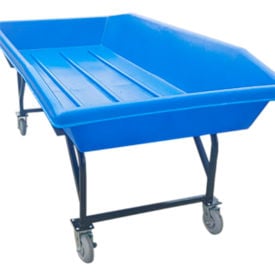 Elevated Sorting Cart 36 Cu. Ft. Capacity Blue 2008-BLUE