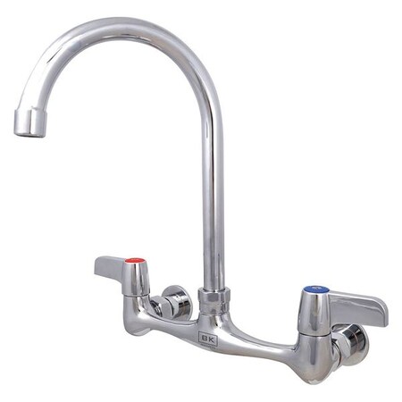 Faucet, Splash Mount, Hvy Duty, 8