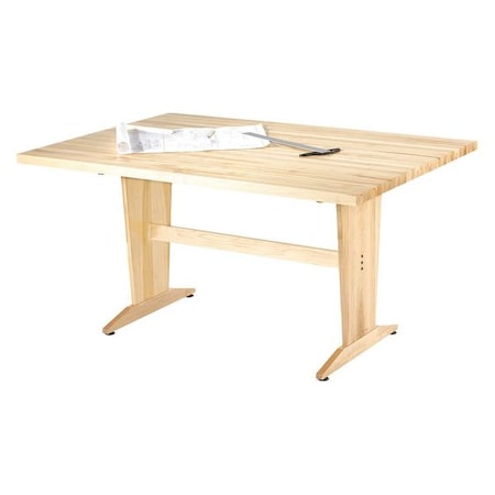 Rectangle Pedestal Table, 72