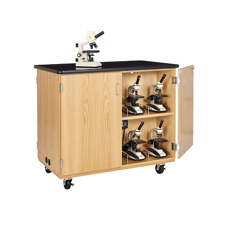 Mobile Charging Station, Wood, 311 lb. MPN:4741K