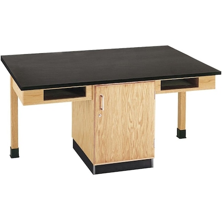 Cupbrd Tble, 4 Station, Epoxy Tp, Bk Storge, 66