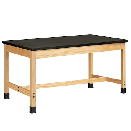 Plain Apron Table, Oak, Wood Frame, Oak MPN:P7406K30N