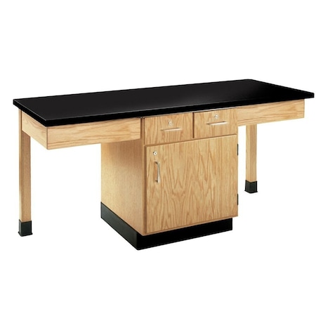 Rectangle Cupboard Table, 4 Station, Locking, 66