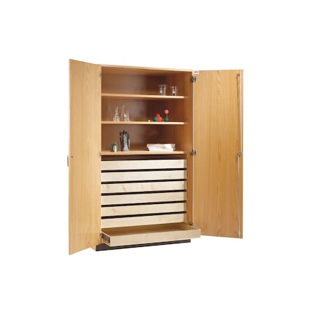 Tall Storage Cabinet, w/Drawers MPN:354-4830K