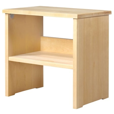 Art Bench, Folding H 17 in., Maple MPN:AB