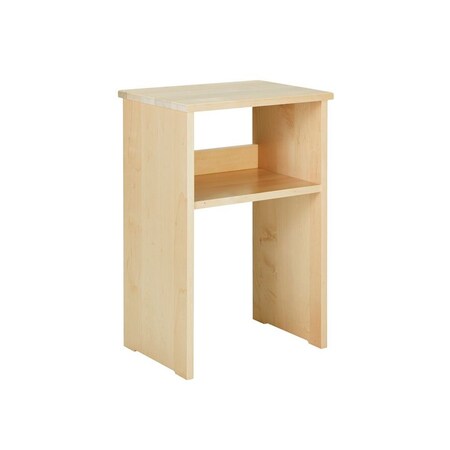 Art Bench, Folding H 26 in., Maple MPN:ABH