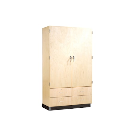 Tall Storage Cabinet, 48Wx22Dx84H MPN:GSC-8M