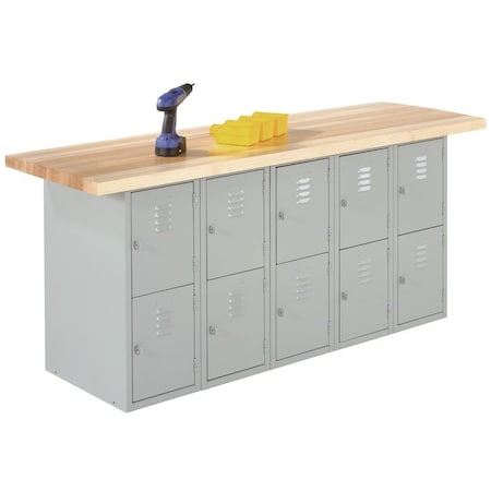 Wall & Island Bench 72