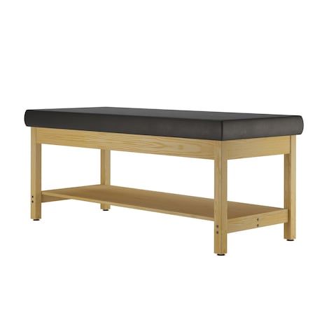 Medical Treatment Bench Black/Oak, 72x30 MPN:FAB36KSF