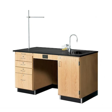 Teachers Desk Instructors Desk, Fxtrs, 60