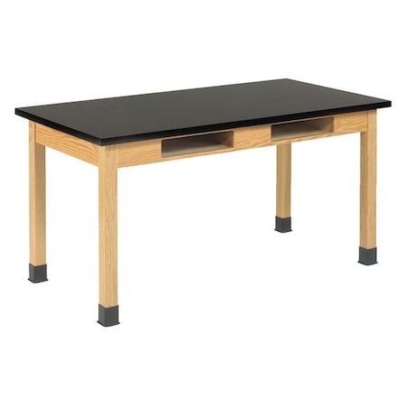 Compartment Table Compartment Table, Red Oak MPN:C7142BK36N