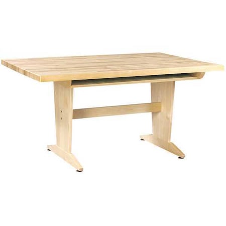 Art Table ART/PLANNING TABLE MAPLE TOP W/BK, 42