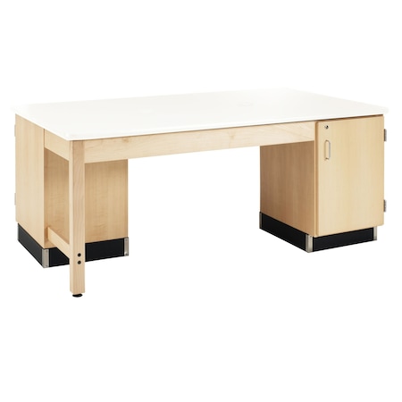 Sewing Table Sewing Table, Double Unit, Maple, Maple, Almond MPN:SMT-7242