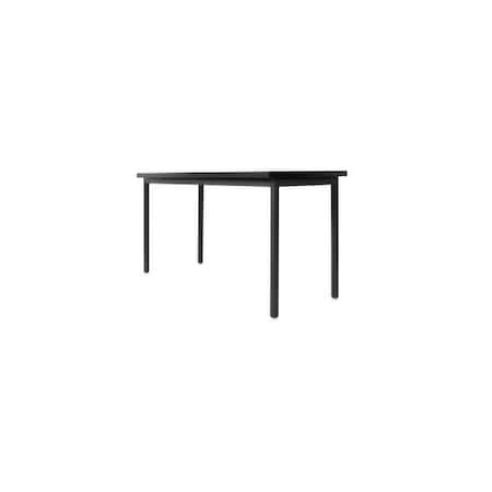 Metal Activity Tables, 54 in W, 24 in L, 29-1/2 in H, Laminate, Black MPN:X720LBB