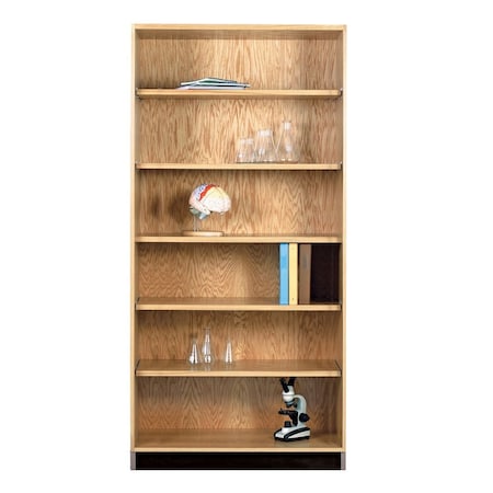 Shelving Storage Cabinet, 84 in H, 36 in W, (2) Fixed, (4) Adjustable Shelves MPN:301-3622