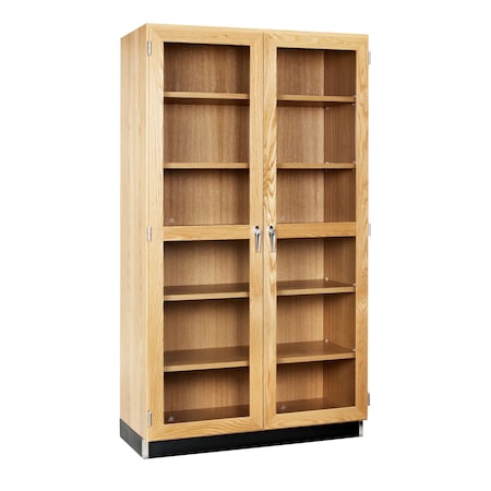Shelving Storage Cabinet, 84 in H, 24 in W, (2) Fixed, (4) Adjustable Shelves MPN:358-3622K
