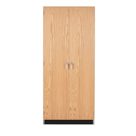 Wardrobe Storage Cabinet, 84 in H, 36 in W, (1) Fixed, (3) Adjustable Shelves, 2 Drawers MPN:360-3622K