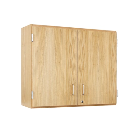 Wall Mount & Shelving Storage Cabinet, 30 in H, 36 in W, 2 Adjustable Shelves MPN:D03-3612