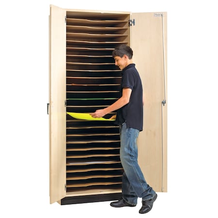 Shelving Storage Cabinet, 84 in H, 32 in W MPN:DBC-1M