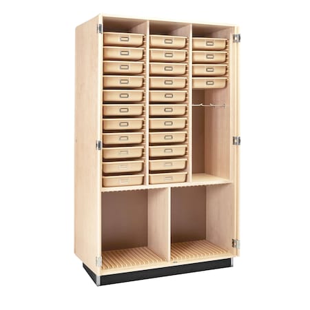 Tray Cabinet Storage Cabinet, 32-3/4 in H, 18 in W MPN:DTC-5