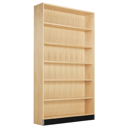 Shelving Storage Cabinet, 84 in H, 36 in W, (2) Fixed, (4) Adjustable Shelves MPN:OS-1409