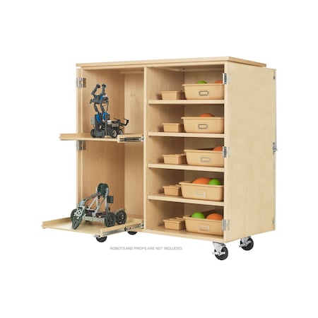 Storage Cabinet, Command Mobile Rolling MPN:XP-5024M