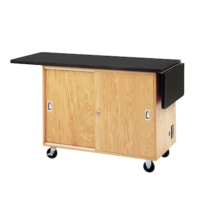 Mobile Laboratory Unit w/Flat Top, 48
