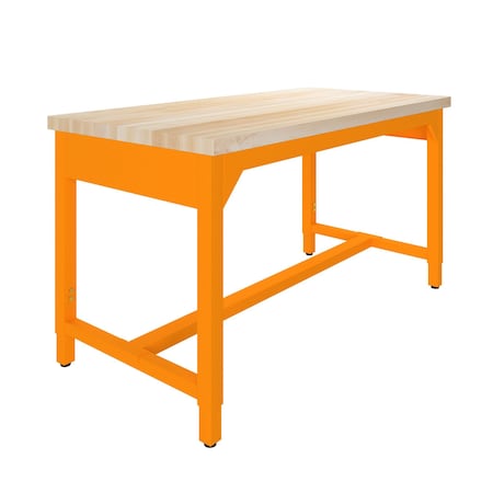 Fab Lab Workbench, Natural Butcher Block MPN:AMS72365T