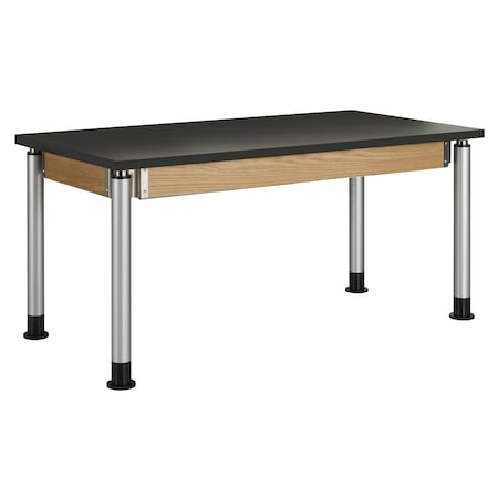 Adjustable Table, Wood Frame, 30