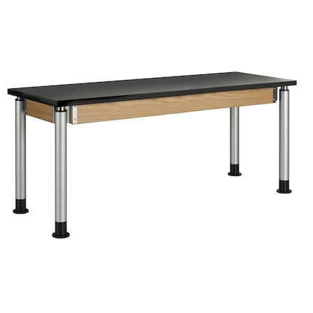 Adjustable Table, Wood Frame, 24