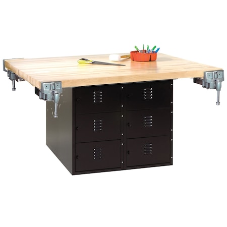 Work Bench With Vise, 64