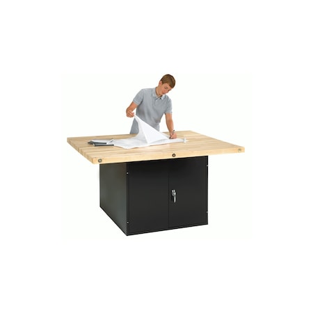 Four Station Workbench, Maple Top MPN:WB2BL-0V